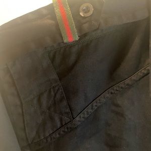 Gucci black men’s long sleeve shirt